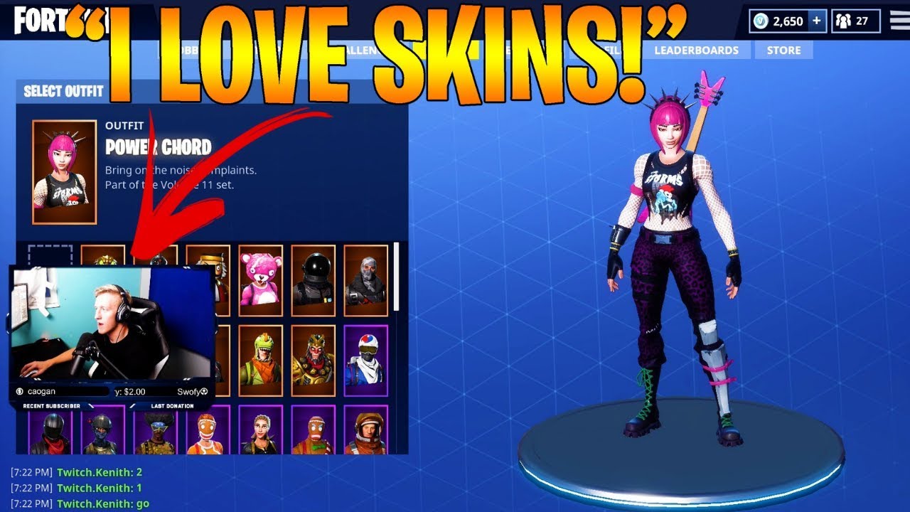 BEFORE TFUE GOT BANNED! TFUE: "I LOVE SKINS!" (Fortnite Stream Highlights)