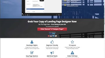 WP Landing Page Designer Review | Watch video WP Landing Page Designer demo