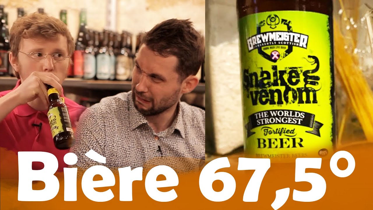 Bière à 4° VS 67,5° avec JOJO BERNARD !