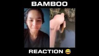 BAMBOO Girls Reaction 😋 | Tiktok 2021