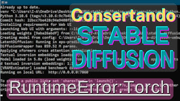 Arrumando erro SKIP TORCH no Stable Diffusion
