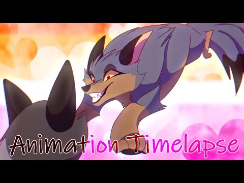 Shima X Ran- Animation Timelapse