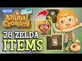 All ZELDA Items Confirmed (so far) - ACNH 3.0