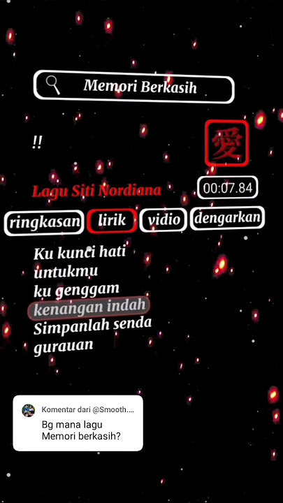 Lirik Lagu Dj Memori Berkasih #alig #operlayliric #djfiraltiktokterbaru2023 #memoriberkasih #lirik