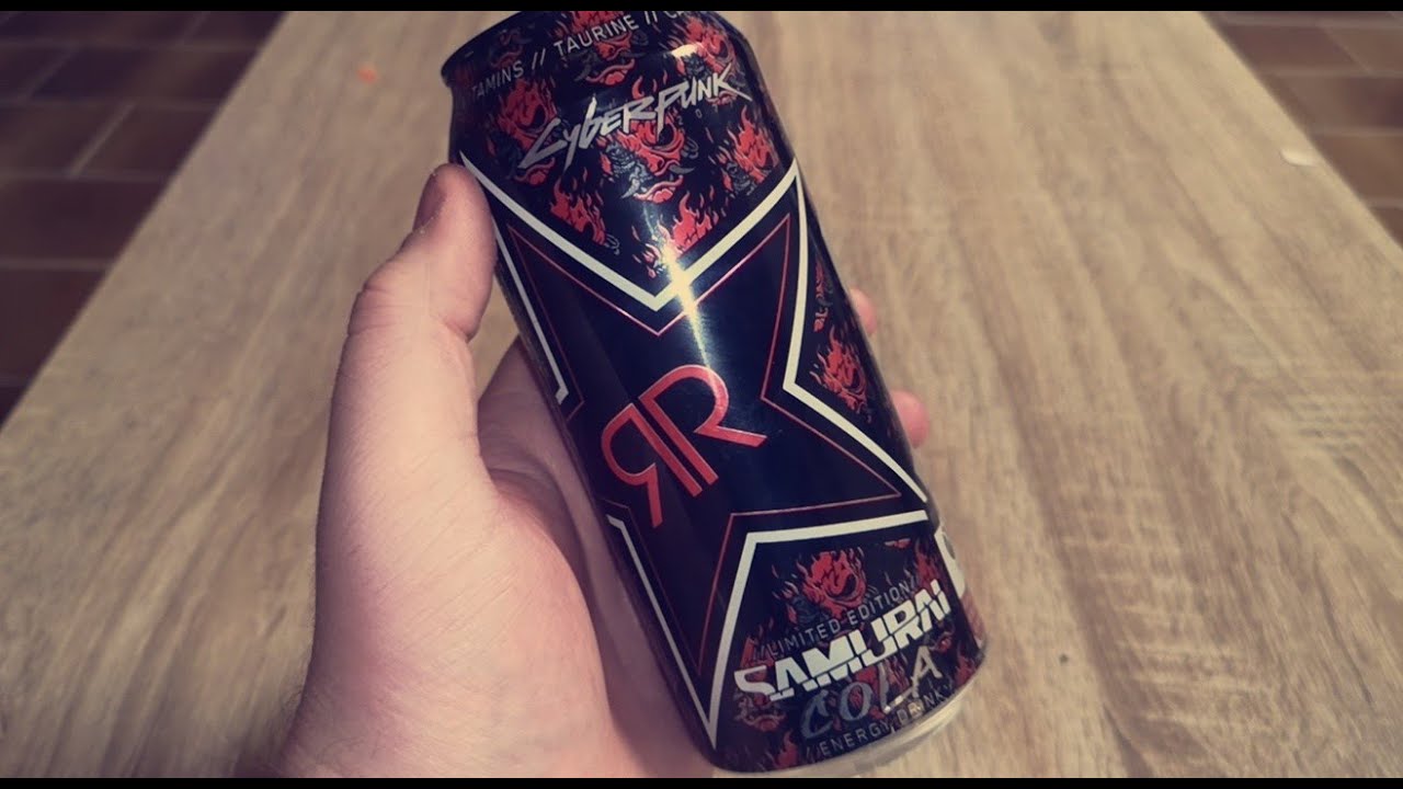 Samurai Cola *NEU* ROCKSTAR ENERGY CYBERPUNK 2077 SAMURAI COLA *USA LIMITED EDITION ...