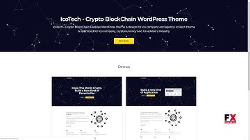 IcoTech - Crypto BlockChain WordPress Theme      Rylan Alex