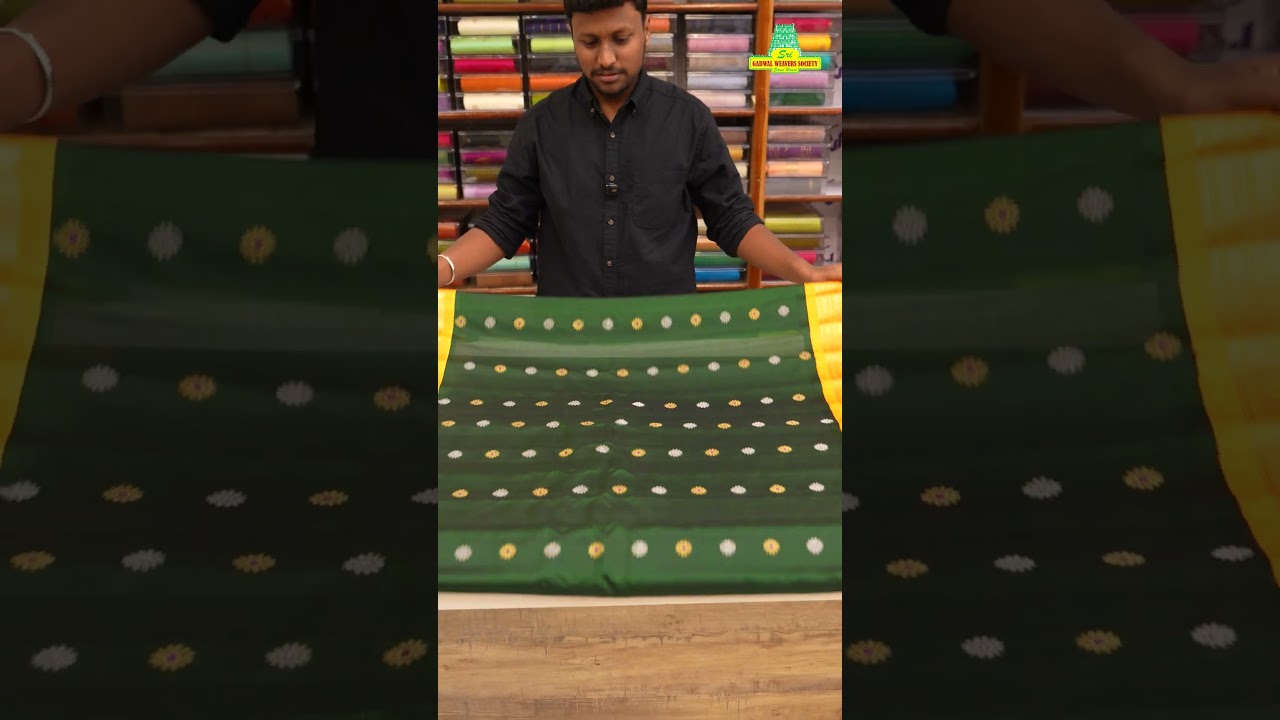 Gadwal Pure Silk Saree Collection | Traditional Handloom Sarees | Gadwal Weavers Society | Ameerpet