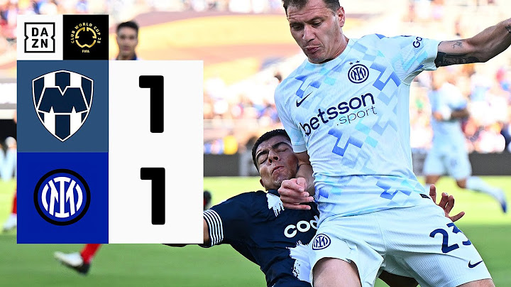 CF Monterrey vs Inter (1-1) | Resumen | Highlights Mundial de Clubes FIFA 2025™