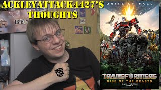 Transformers: Rise of the Beasts - Ackleyattack4427&#39;s Thoughts