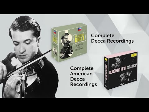 RUGGIERO RICCI – COMPLETE DECCA RECORDINGS & COMPLETE AMERICAN DECCA RECORDINGS