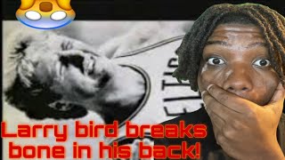 5 times Larry Bird got Injured but REFUSED to Quit | LARRY BIRD |  A DIFFERENT BREED (REACTION)