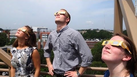 How to safely view the solar eclipse