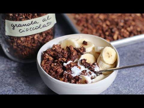 Video: Come Fare La Granola Al Cioccolato E Noci?