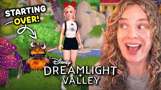 I deleted EVERYTHING and started *from scratch* in Disney Dreamlight Valley