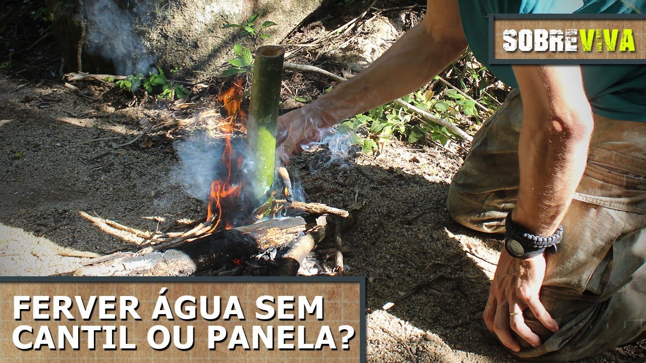 Cantil primitivo usando Bambu! - Sobreviva Ep.13 - YouTube