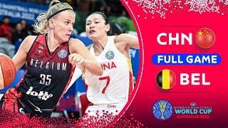 China v Belgium | Full Basketball Game | FIBA Women's Basketball World Cup 2022