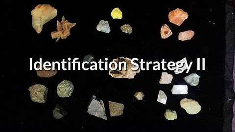 M12-Strategies for Mineral Identification Part II