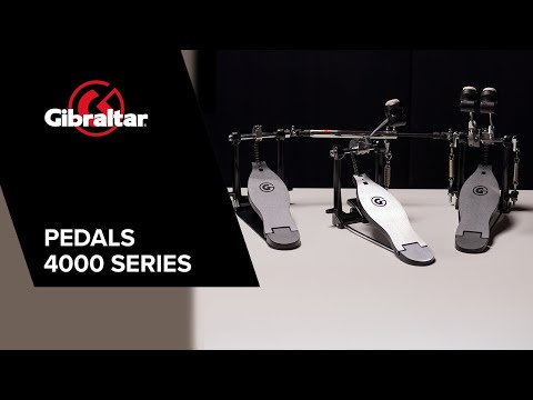 Подвійна педаль для бас-барабана GIBRALTAR 4711ST-DB Strap Drive, видео 1