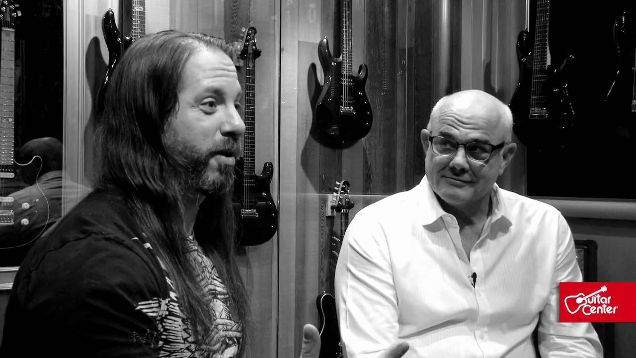 John Petrucci: At Guitar Center, Upgrading Your Set-Up with Sterling Ball