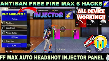 𝗙𝗿𝗲𝗲 𝗙𝗶𝗿𝗲 𝗔𝗻𝘁𝗶𝗯𝗮𝗻 𝗔𝘂𝘁𝗼 𝗵𝗲𝗮𝗱𝘀𝗵𝗼𝘁 𝗩𝗜𝗣 𝗔𝗻𝗱𝗿𝗼𝗶𝗱 𝗣𝗮𝗻𝗲𝗹 || 𝗡𝗲𝘄 𝗨𝗽𝗱𝗮𝘁𝗲𝗱 𝗙𝗿𝗲𝗲 𝗙𝗶𝗿𝗲 𝗛𝗮𝗰𝗸 𝗧𝘂𝘁𝗼𝗿𝗶𝗮𝗹 𝗳𝗳 𝗽𝗮𝗻𝗲𝗹 