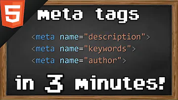 What meta is in HTML?