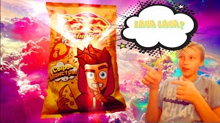 я с сестрой пробую lava lava!!!!!