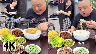 Funny Husband And Wife Eating Show - Epic Food Battle Asmr Delicious L Food And Things Food