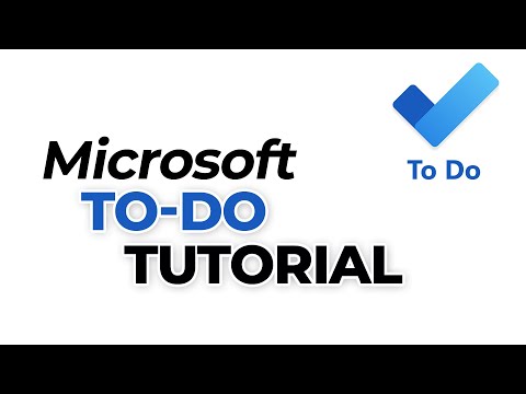 Microsoft To-Do Tutorial