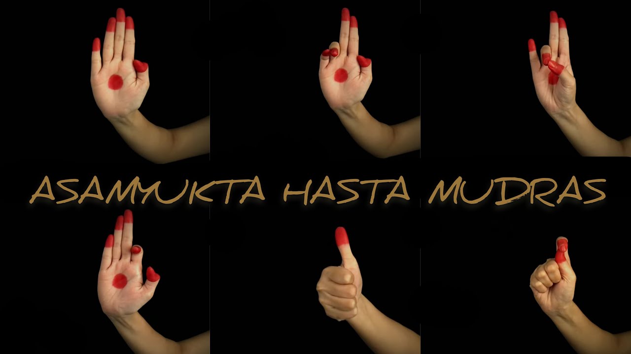 ASAMYUKTA HASTA  single hand gestures with meaning  kaladarpan  bharatnatyam  classical dance