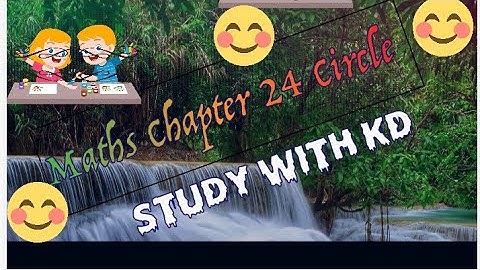 Maths Chapter circle Exercise 24 A  Class 8 ICSE