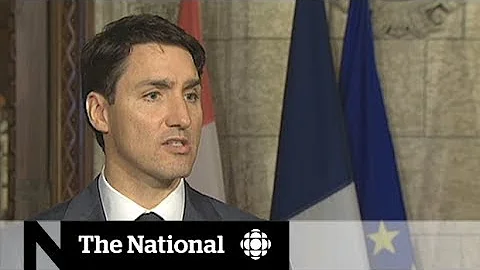 Trump says Trudeau 'indignant' over trade relationship