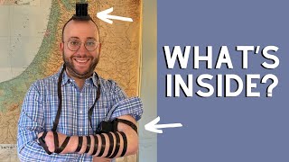 What's inside this old pair of Tefillin?