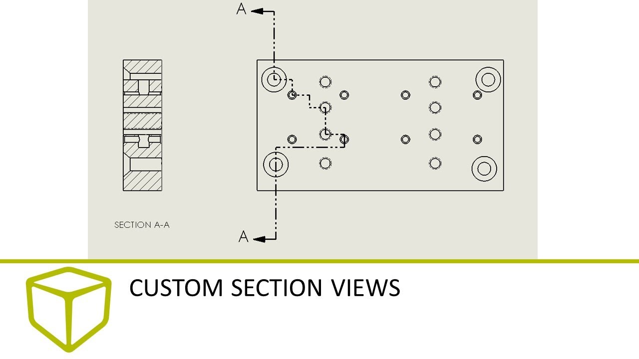SOLIDWORKS Tutorial - Custom Section Views 