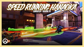 Speed Running Hanaoka • Moira on Hanaoka • Overwatch 2 (Quick Play)