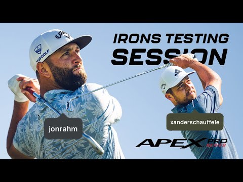 Jon Rahm + Xander Schauffele Put New Apex Irons to the Test \ World of Wunder