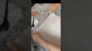 Cara Membuat Art Textured (lukisan tekstur) untuk wall decor