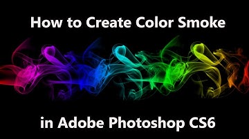 How to Create Color Smoke in PhotoShop