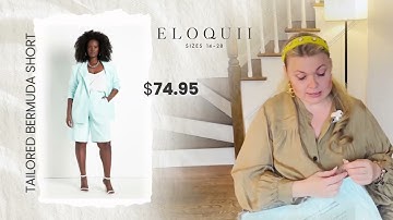 TOP 10 ELOQUII Try-On Haul. New collection Spring-Summer Plus size Fashion. #eloquii #plussize