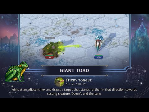 Giant Toad - Neutral tier V - HoMM: Olden Era (qwark qwark qwark qwaaaaaaaaark)