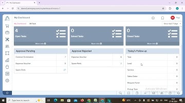 Maximize Efficiency with User Dashboard in ERP | Task Management & Approvals