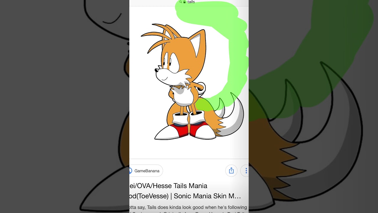 Tails farts then spills sauce on his chest - YouTube.