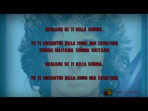 Emmanuel - Bella Señora (Letra)