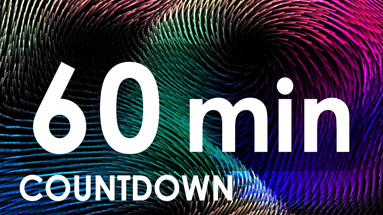 Countdown Sleep Timer 60-Minute Countdown | 1-Hour | Timer with Relaxing Music | Sleep Timer ...