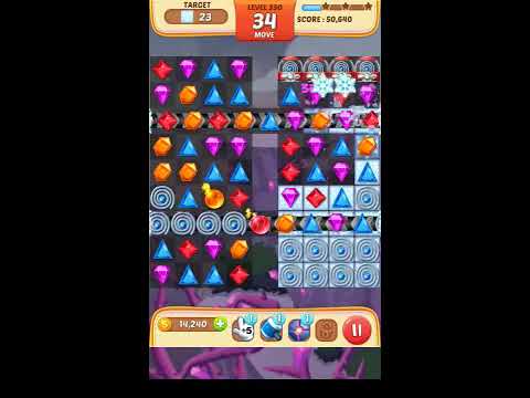 Jewel Match King Level 330 - Walkthrough ( No Booster )