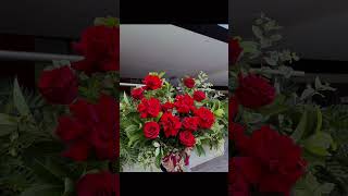 Valentine's Day Sweet Hug Bundle - Red Roses Box, Cuddly Teddy Bear and Chocolates