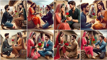 3D Realistic Cute Couple ai photo editing😲 TikTok viral photo editing | bing image creator tutorial