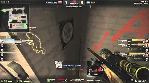 The great SNAX save NiP vs. Virtus.pro DreamHack Masters Malmö 2016