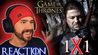 First Time Watching Game of Thrones 1x1 | Reaction and Review | 