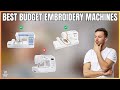 Best Budget Embroidery Machines in 2026 - Top 5 Affordable Picks for Beginners!