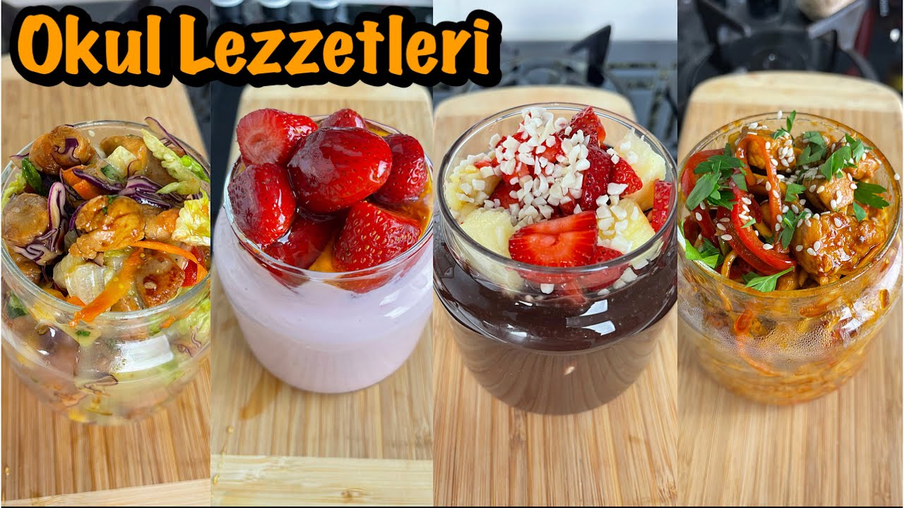 OKULA GÖTÜREBİLECEĞİNİZ ATIŞTIRMALIKLAR!!!